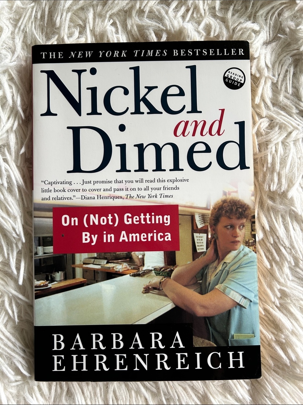 Nickel and Dimed by Barbara Ehrenreich, nonfiction, America classic poverty wage
